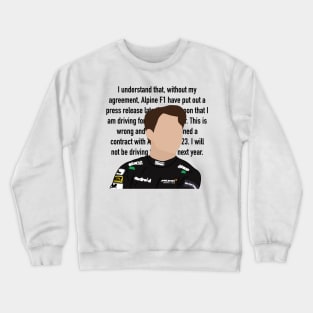 Oscar Piastri Tweet Crewneck Sweatshirt